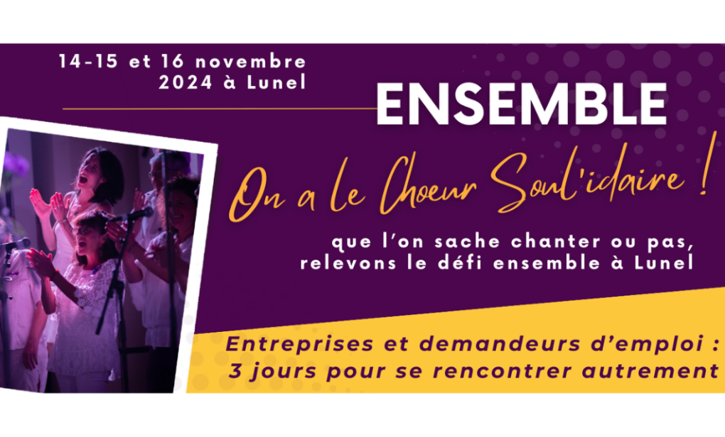 Ensemble, on a Le Chœur Soul'idaire !